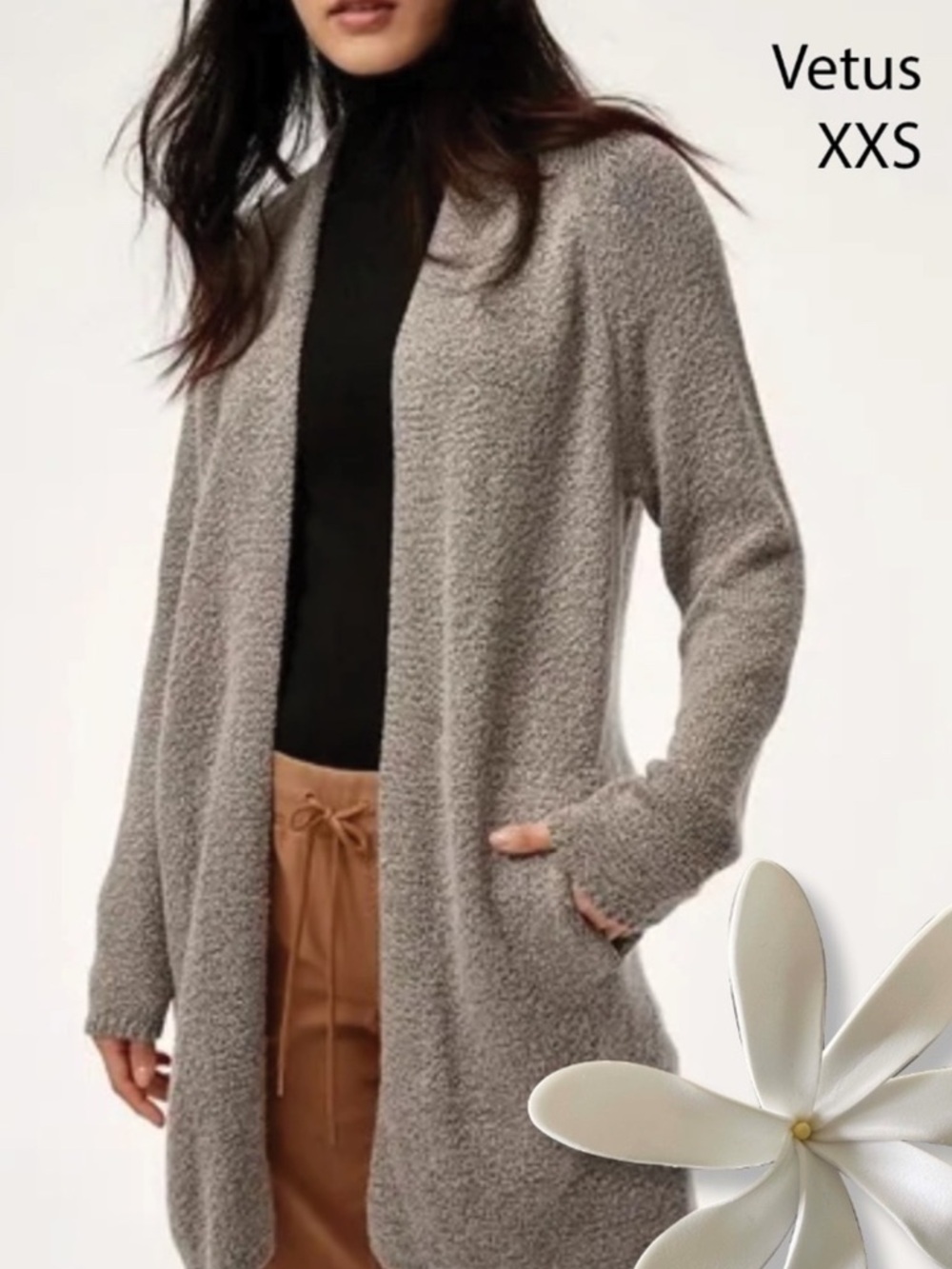 ARITZIA Community Taupe VETUS Sweater | XXSmall
